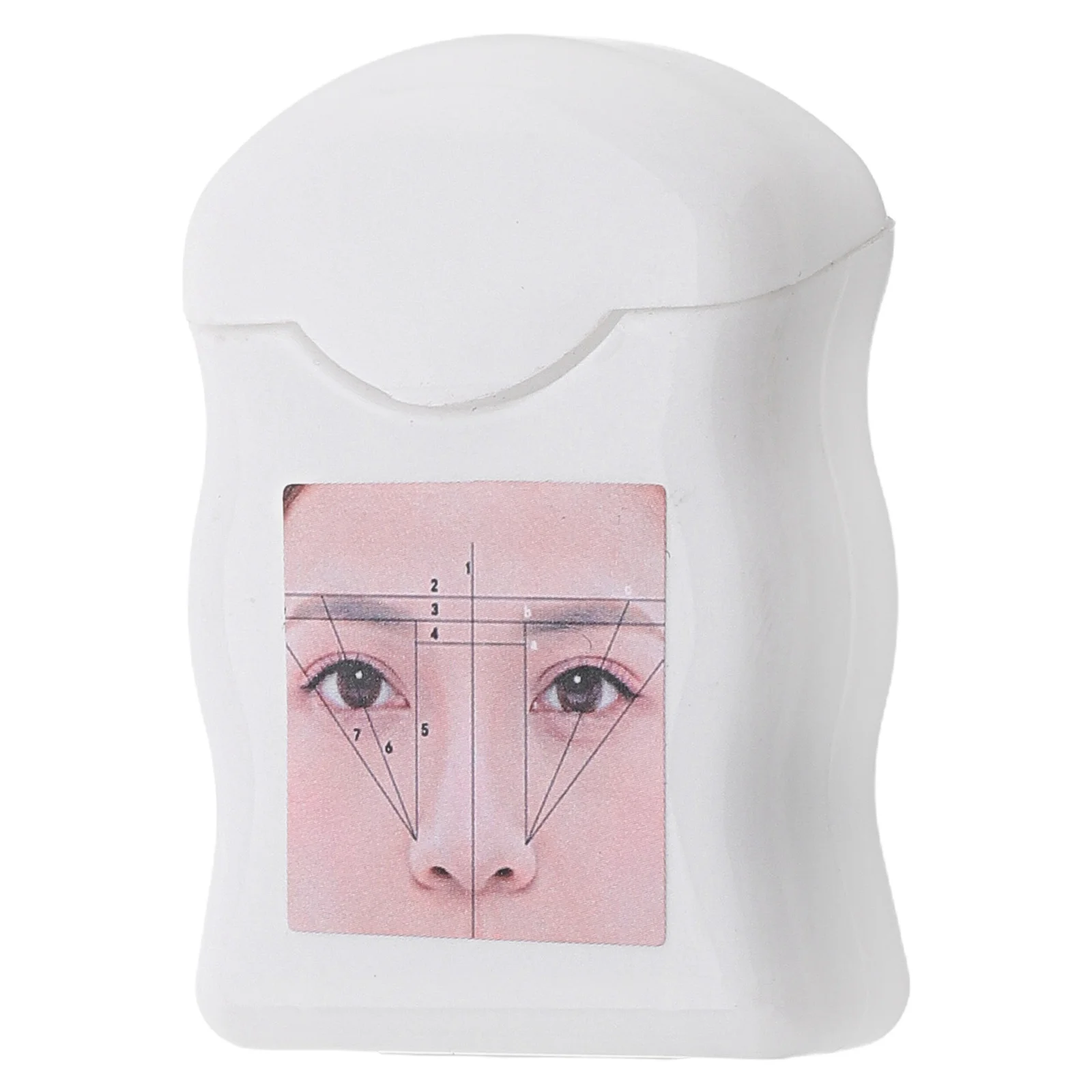 الحاجب رسم الخرائط سلسلة الحاجب أداة متعددة الوظائف النايلون دائم الدقة رسم الخرائط سلسلة لتشكيل الحاجب واستخدام الوشم #4