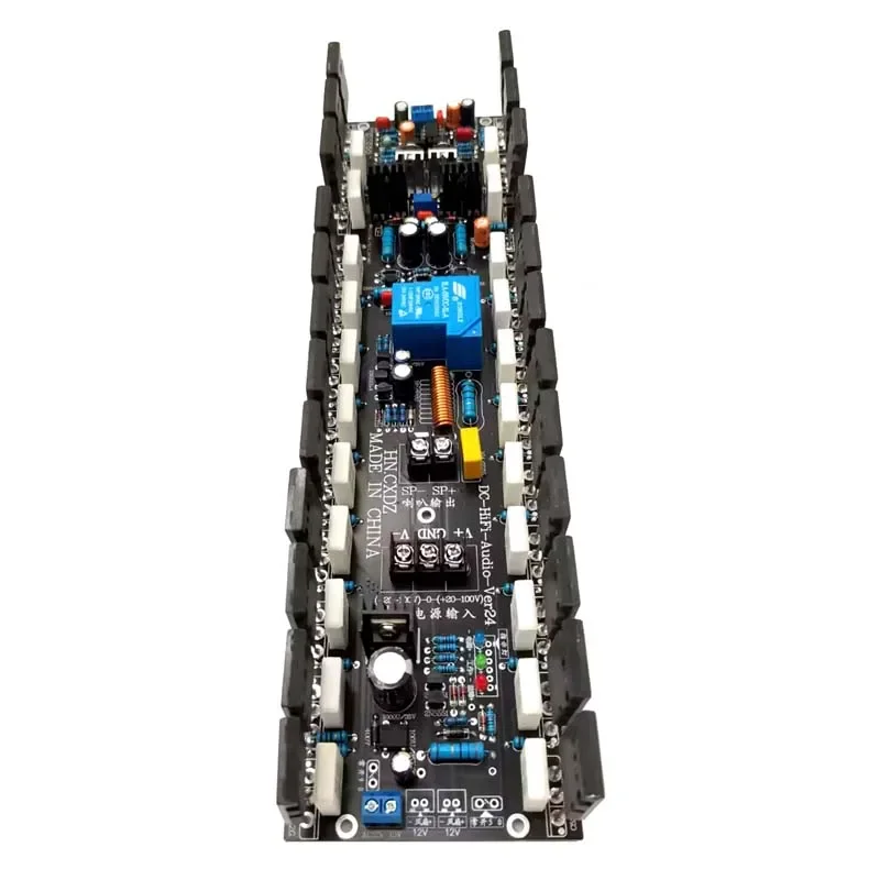 Модернизированная версия, оригинальная плата Toshiba Mono 1200 Вт Toshiba Tube 2SC5200 2SA1943 DC 20-90 В Hi-Fi усилителя мощности