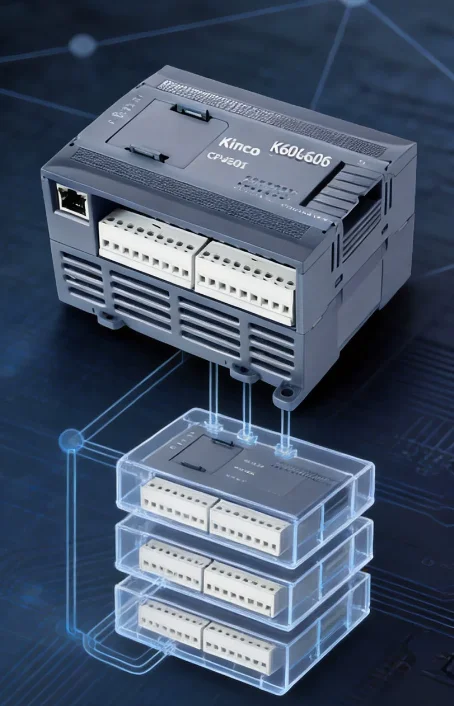Brand New K606-24AT PLC AC100-240V DI 14*DC24V(PNP/NPN) DO 10*DC24V PNP 2*RS485 1*Ethernet