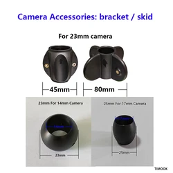 ์ฐ์
์ฉ ๋ด์๊ฒฝ ์นด๋ฉ๋ผ ํค๋ ๋ณดํธ ๋ธ๋ํท, TIMOOK, 23mm ๊ฒ์ฌ ๋น๋์ค ๋ฐฐ์๊ด ํ์ดํ๋ผ์ธ์ฉ ABS ์คํค๋, 40mm, 80mm