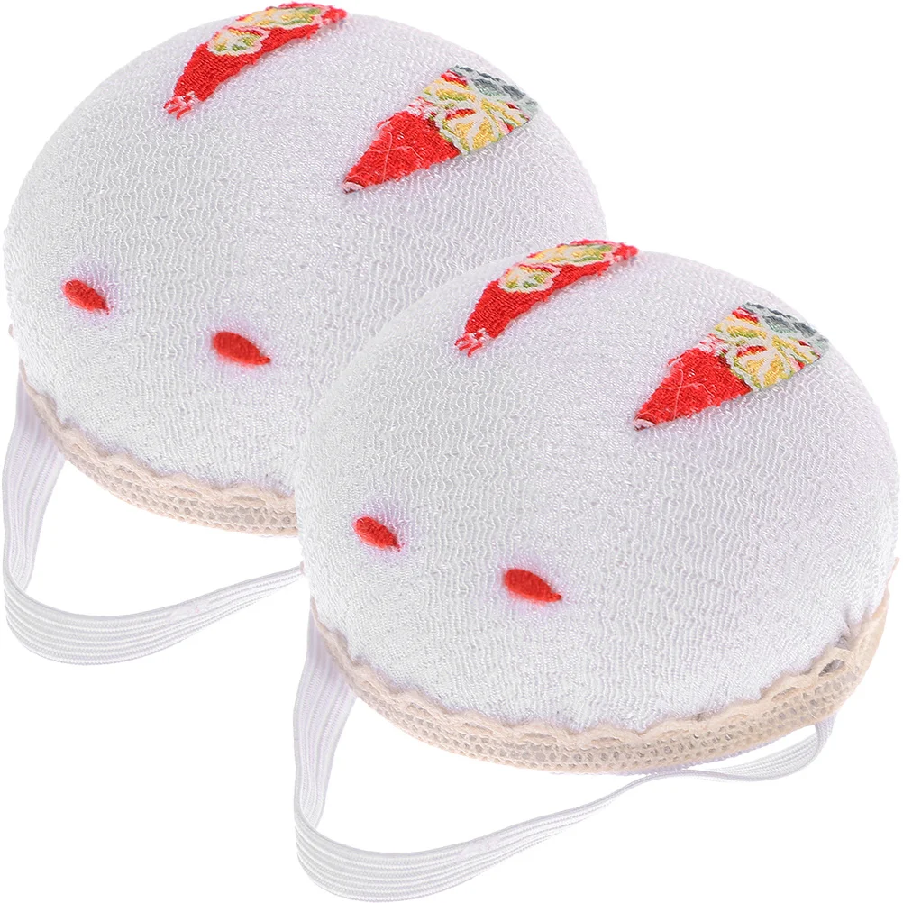 

2Pcs Wrist Pin Cushion Compact Sewing Needle Holder Convenient Pin Cushions for Needlework Embroidery Sewing Tool