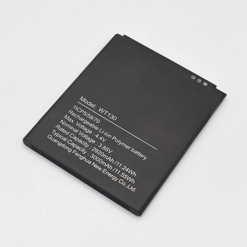 WT130 Mobile Phone Battery 3000mAh Rechargeable 3.7V Lithium-Ion Batteries for Nokia 1.3 NK1.3 TA-1205 TA-1207 TA-1216