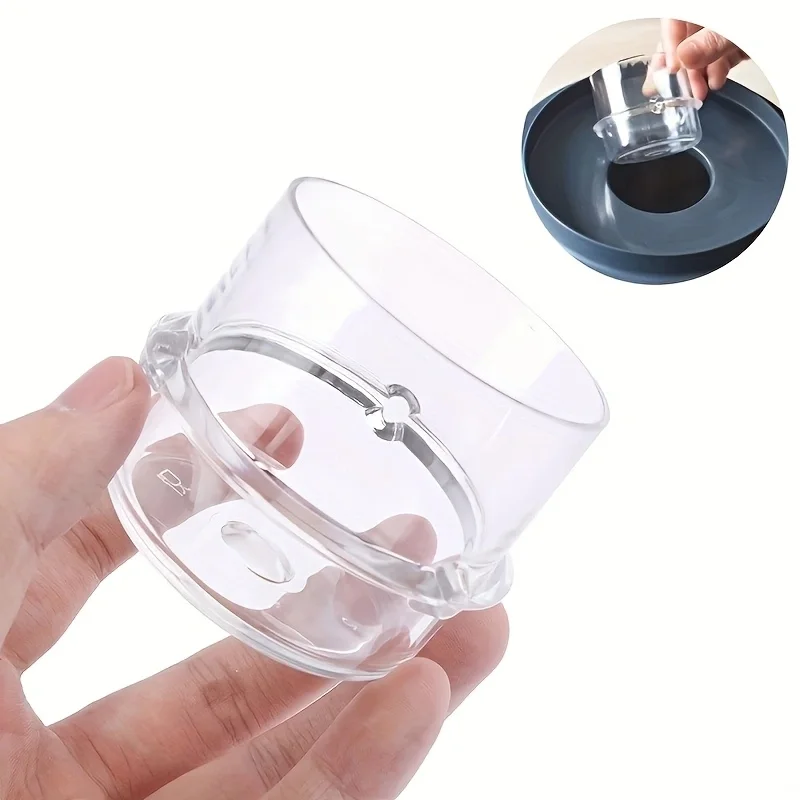 100ML Transparent Measuring Cup Lid, Filling Cover Compatible with TM31 TM6 TM5, Blender Replacement Accessory