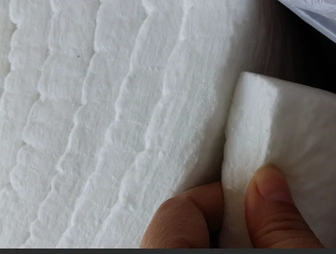 New 1460℃ High temperature resistance Zirconium bearing ceramic fiber blanket Fire resistant insulation cotton
