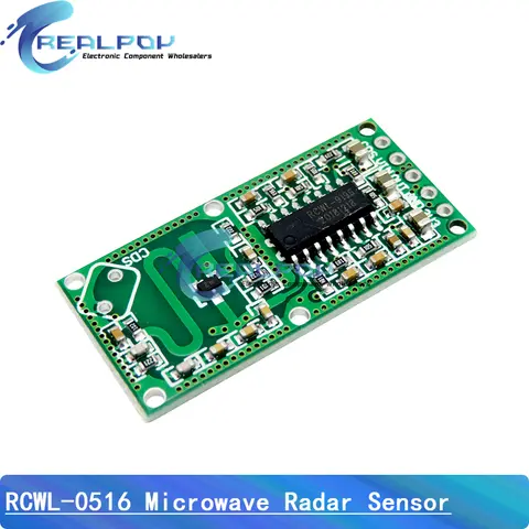 1/10PCS RCWL-0516 마이크로파 레이더 센서 모듈 인체 유도 스위치 모듈 Arduino Diy 용 지능형 센서