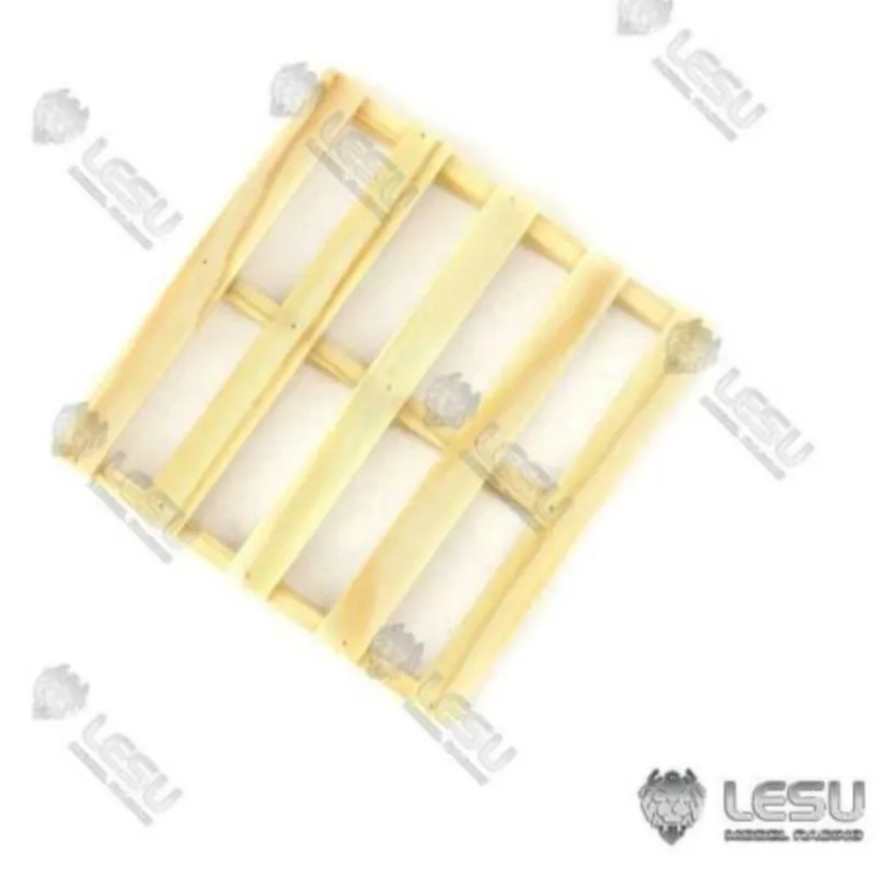 

LESU RC Parts 1PC Wooden Pallet for 1/14 Scale Remote Control Forklift Car Tamiyaya Tractor Truck Trailer Model Toys TH16512