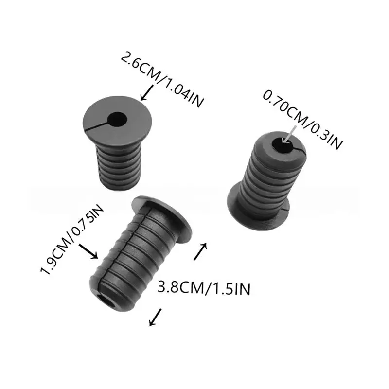 ABKW-Starlink Cable Routing Kit For Gen 2 Gen 3 Starlink Cable Grommets Wall Pass Through Kit For Roof Mounting Wall