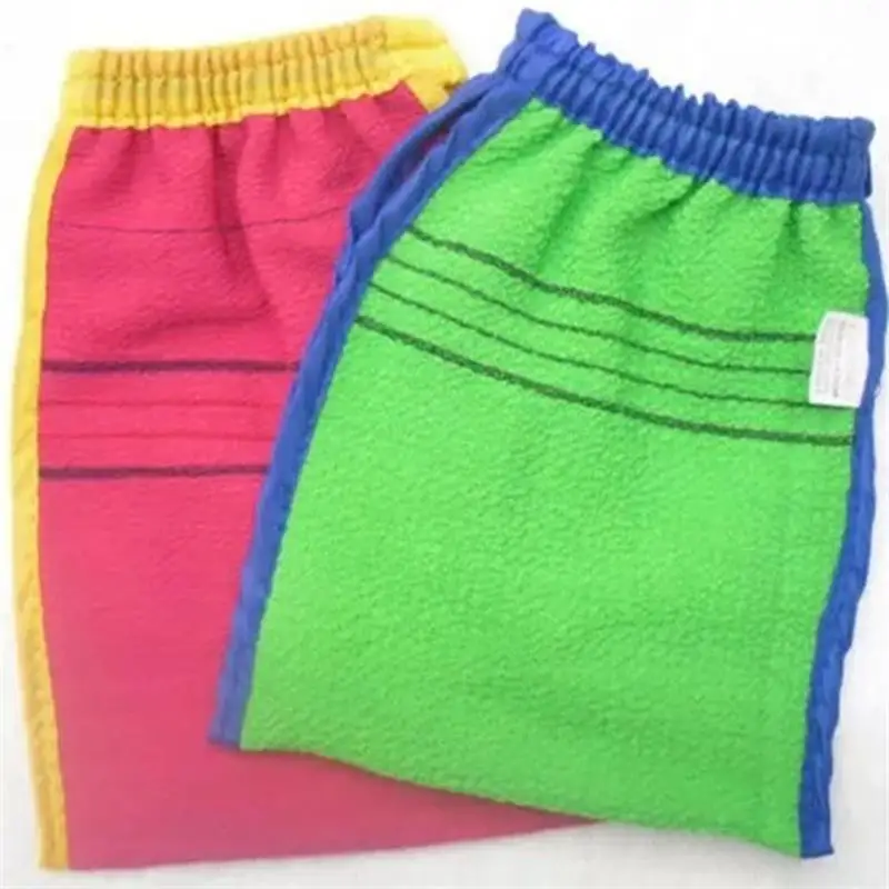 200pcs Bathing Scrubbers Double Sided Korea Hammam Scrub mitt magic peeling glove exfoliating tan removal mitts Gloves