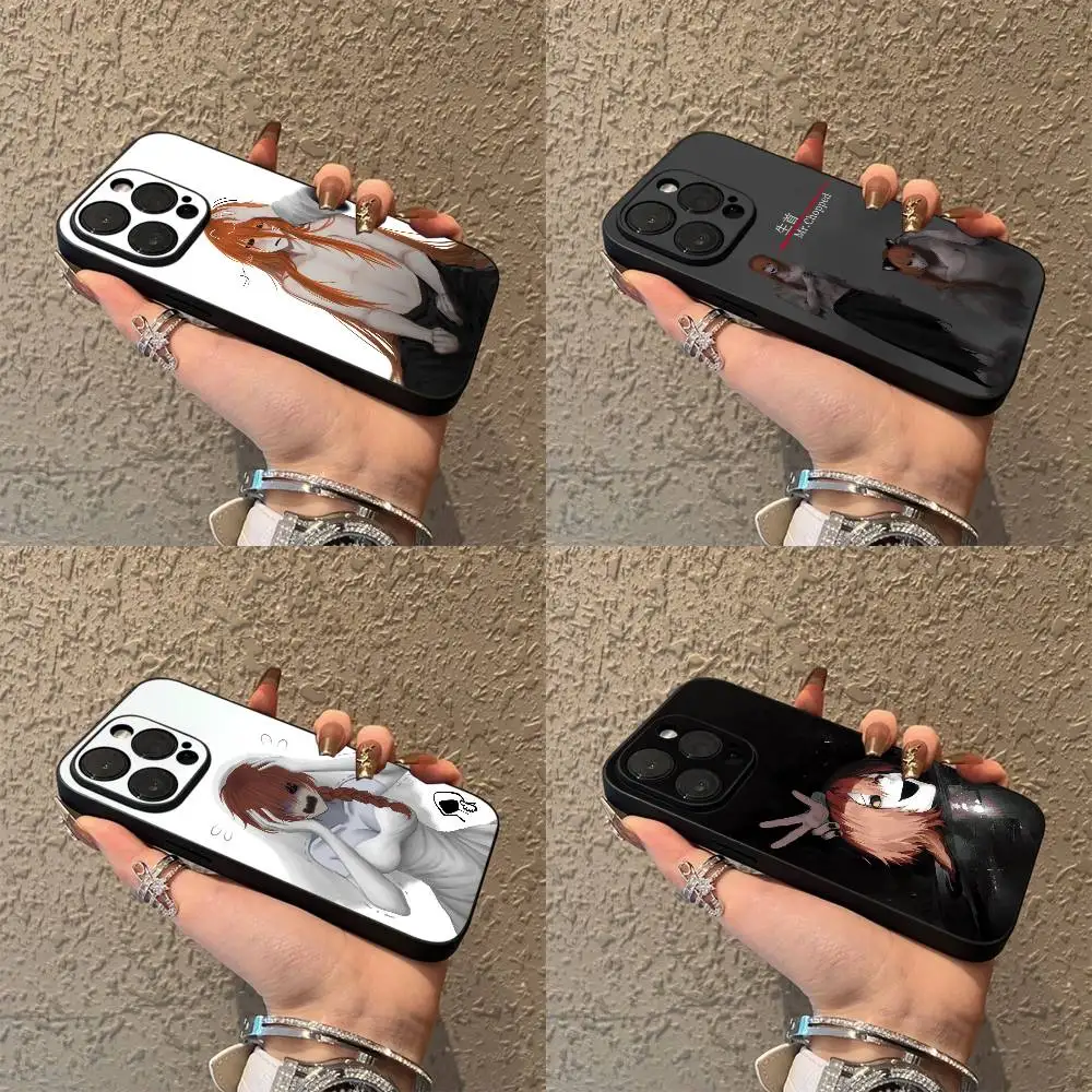 

H-Homicipher Mr Chopped Phone Case For iPhone 17,16,15,14,13,12,11,Pro,Max,Plus,E,Air,Mini Black Soft Box