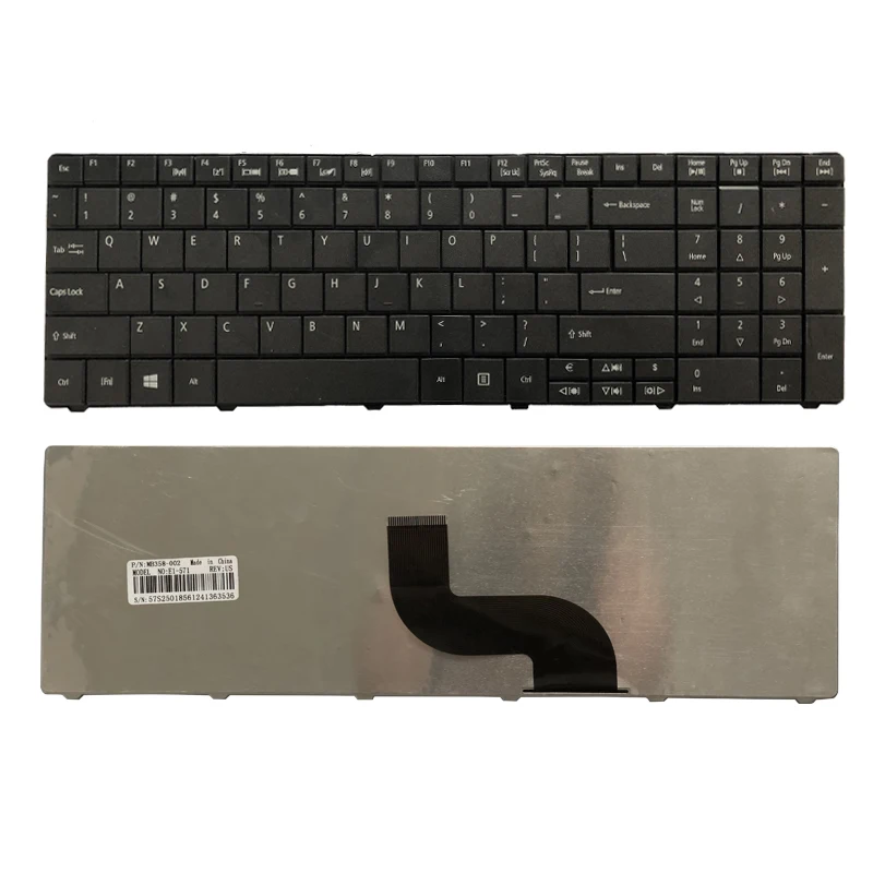 

US Keyboard for Acer TravelMate V5WC1 P253 P453 P253-E P253-M P253-MG P453-M P453-MG Black PK130PI1B04 MP-09G33SU-6981W