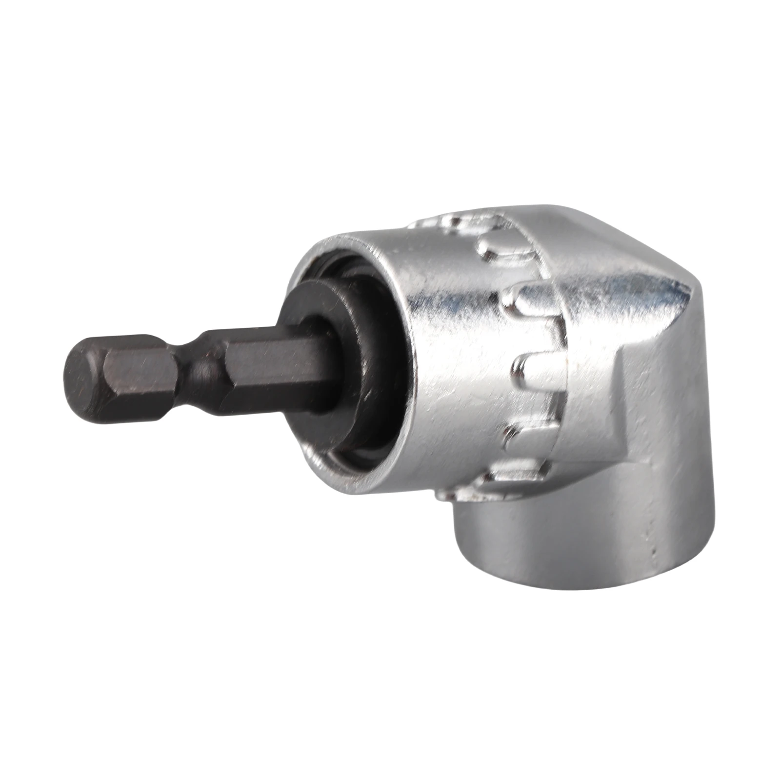 

105-градусная прямоугольная дрель с коротким угловым удлинителем, силовая отвертка, сверло 1/4 дюйма, шестигранный адаптер для соединителя