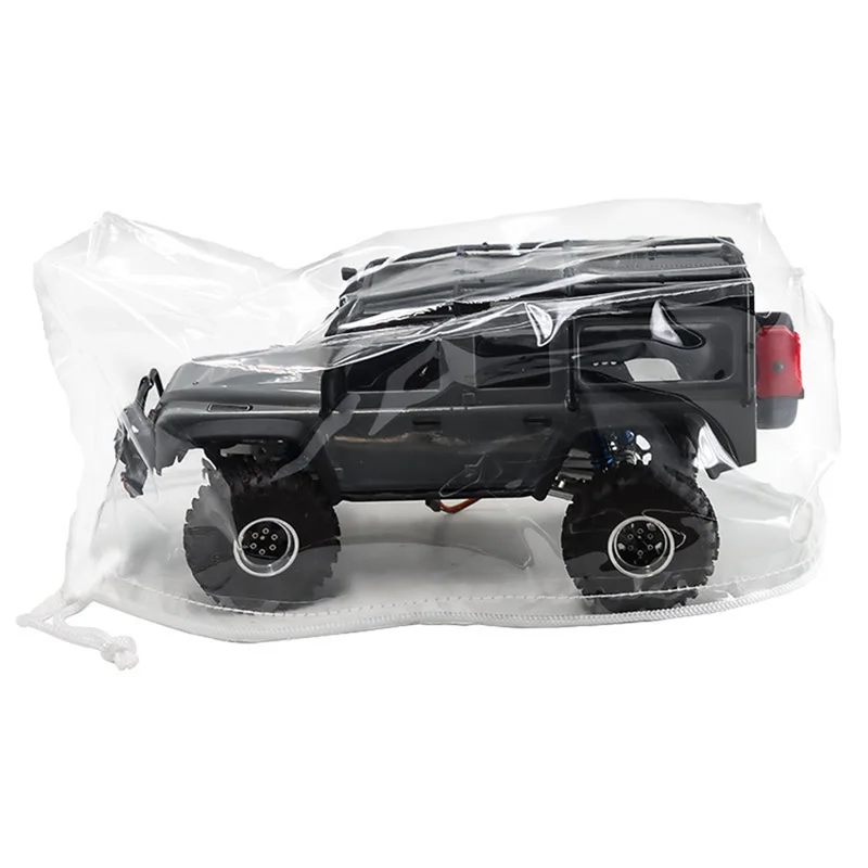 ABAC-RC Crawler Car Dust Cover Transparent PVC Storage Display Dustproof For 1/10 1/18 TRX4 TRX4M SCX10 III For 1/18