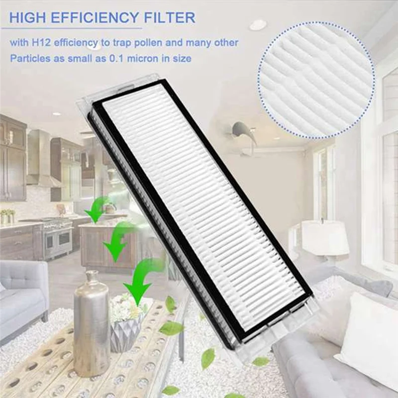 Roborock Q Revo P10 A7400RR掃除機交換部品用A71P 25個入り掃除機ブラシダストバッグフィルターとモップクロスセット