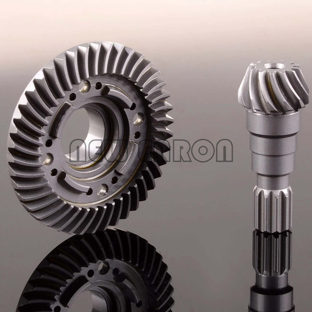 アクセサリー POWER GEAR MAX 7777X 7778X 1Set Front or Rear Steel Spiral Cut Differential Ring