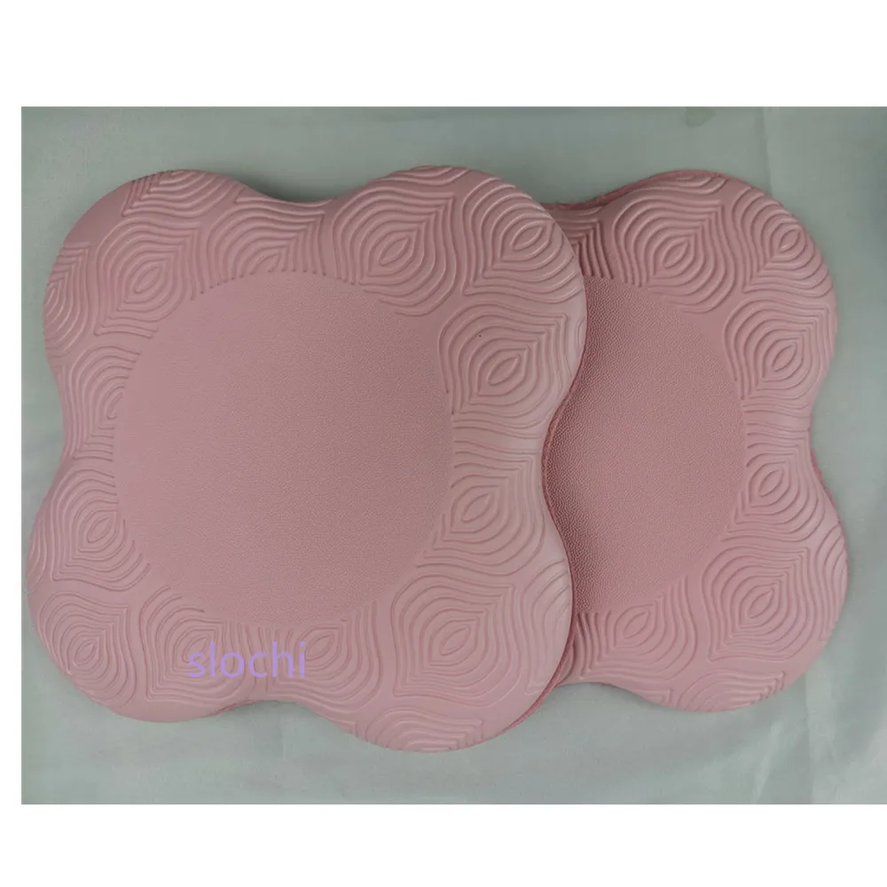 1/2pc Pilates Knee Wrist Hand Non-slip Solid Color Protective Pad Yoga Mat Non-slip Knee Pad Elbow Pad Soft TPE Foam Pad Support