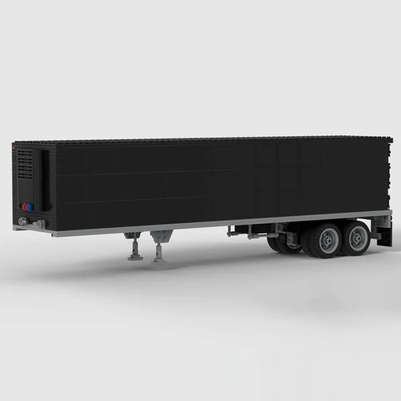 جديد MOC سموكي وThe Bandit شاحنة محرك الديزل ناقلة مقطورة جرار نموذج لتقوم بها بنفسك الأفكار الإبداعية لعبة طفل هدية التكنولوجيا كتلة #6