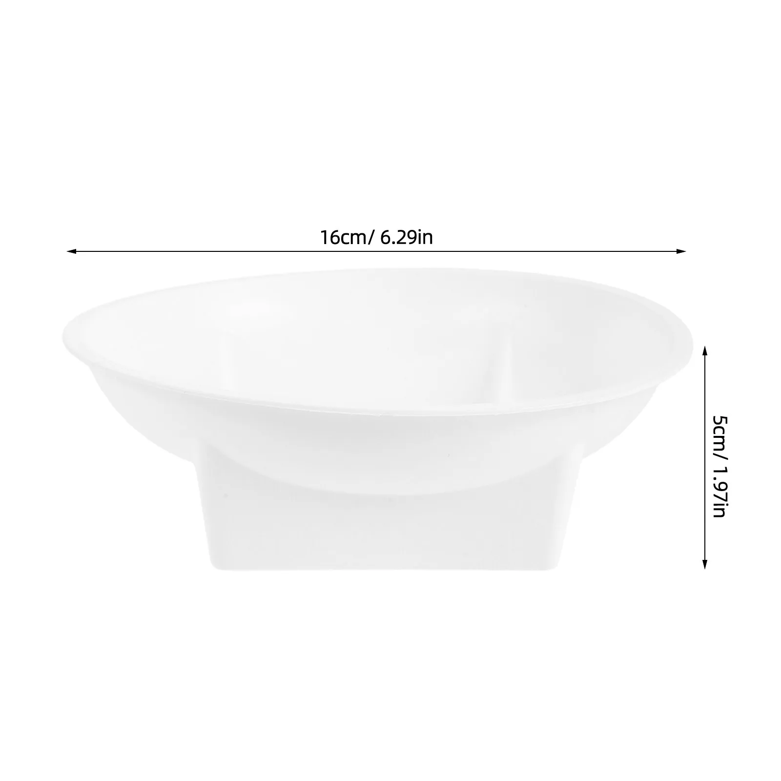 10Pcs Flower Mud Foam Tray Base 6.3x2 White Plastic Floral Foam Holder Floral Arrangement Tray Wedding Fresh Bouquet Fixing - view 6