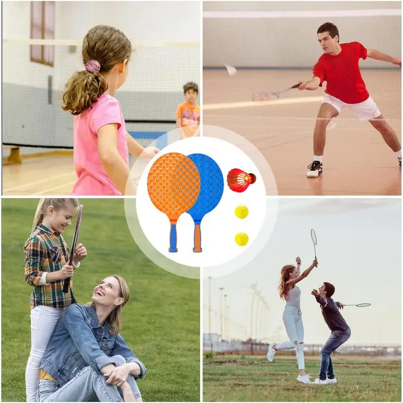 Raquete de tênis para crianças, Beach Ball Sports Game, Raquete ao ar livre para criança brincando