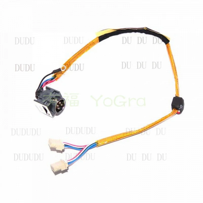 D  AC DC POWER JACK WITH HARNESS CABLE FOR Toshiba Qosmio X505 X505-Q885
