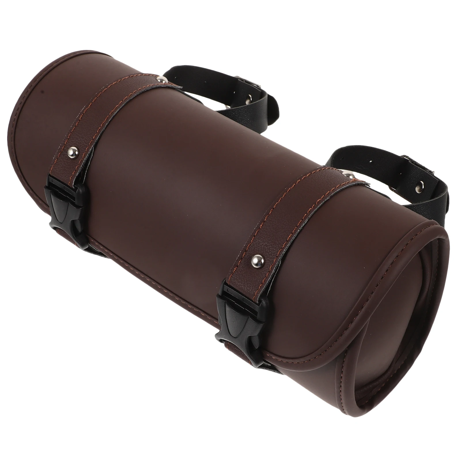 

Modified Tool Storage Bag Deep Brown Suitable Most Models Multifunctional Pu Material Organizes Tools Items Easy Access Side Bag