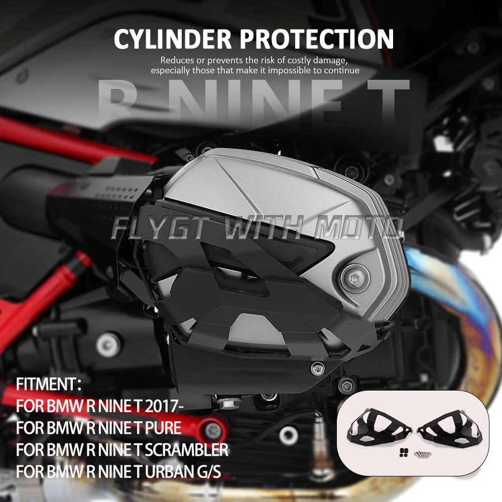 

For BMW R NINET NineT Pure RNINET Urban R NINE T Scrambler Cylinder Head Guard R9T Engine Guard Cover Protector Motorcycle