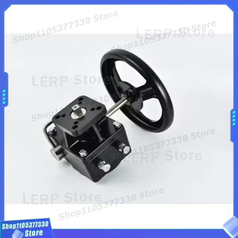 Aluminum Alloy Manual Worm Gear Box For Pneumatic Actuator Hand Wheel Switching Device Industrial Valve Control Unit Manual
