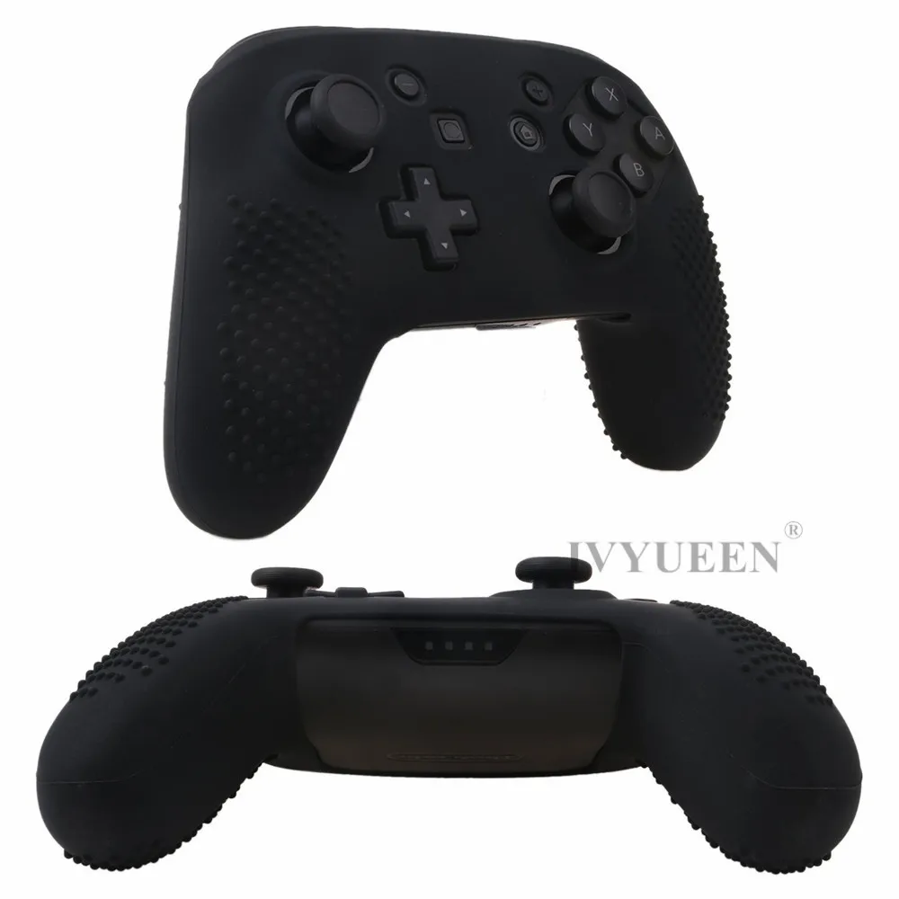 IVYUEENกรณีสำหรับNintend Switch NS NX Pro Controllerป้องกัน 8 Caps GripsสำหรับNintendoSwitch