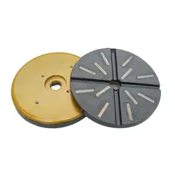 8 inch 200mm Stone Marble Granite Resin Grinding Disc Diamond Resin Polishing Plate Sharp Edge Grinding Block Abrasive Tools