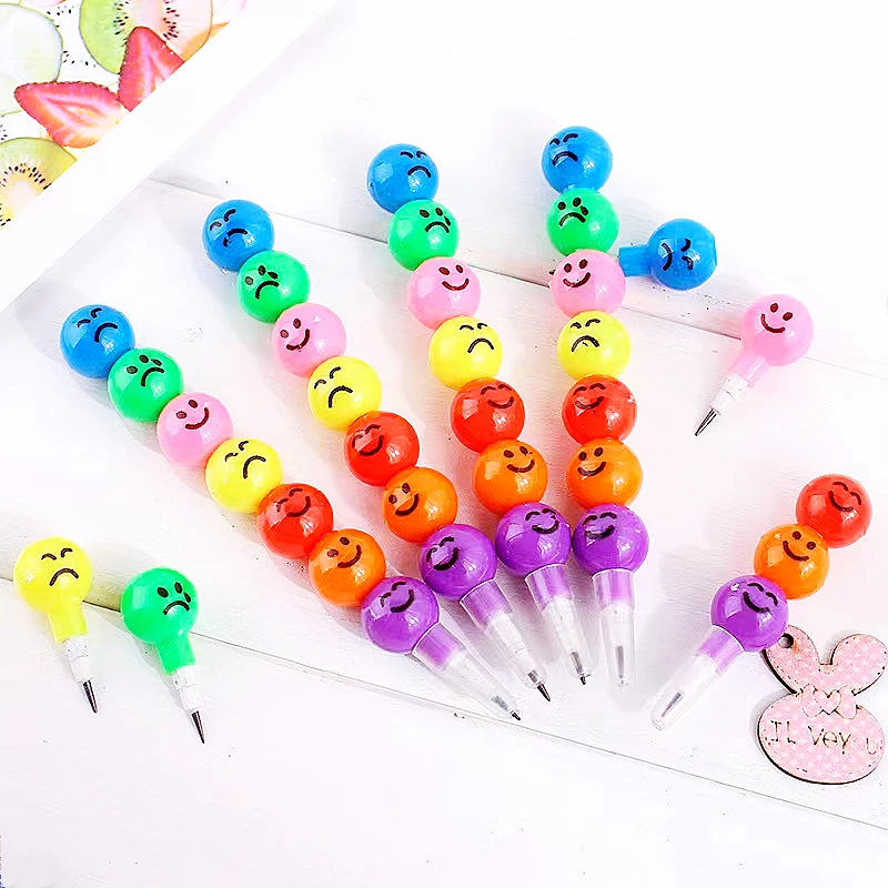 20 Pcs 11.8CM Cute Lollipop Pencils for Kids Painting Drawing Toys Baby Shower Birthday Party Favors Back To School Student Gift