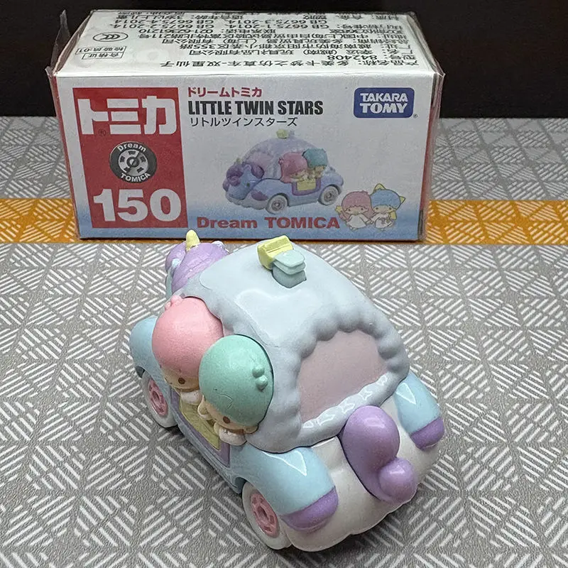 

TAKARA TOMY Cartoon Fairy Double Star Princess Pink Alloy Car Model Toy Toys for Girls and Boys Holiday Gifts for Children