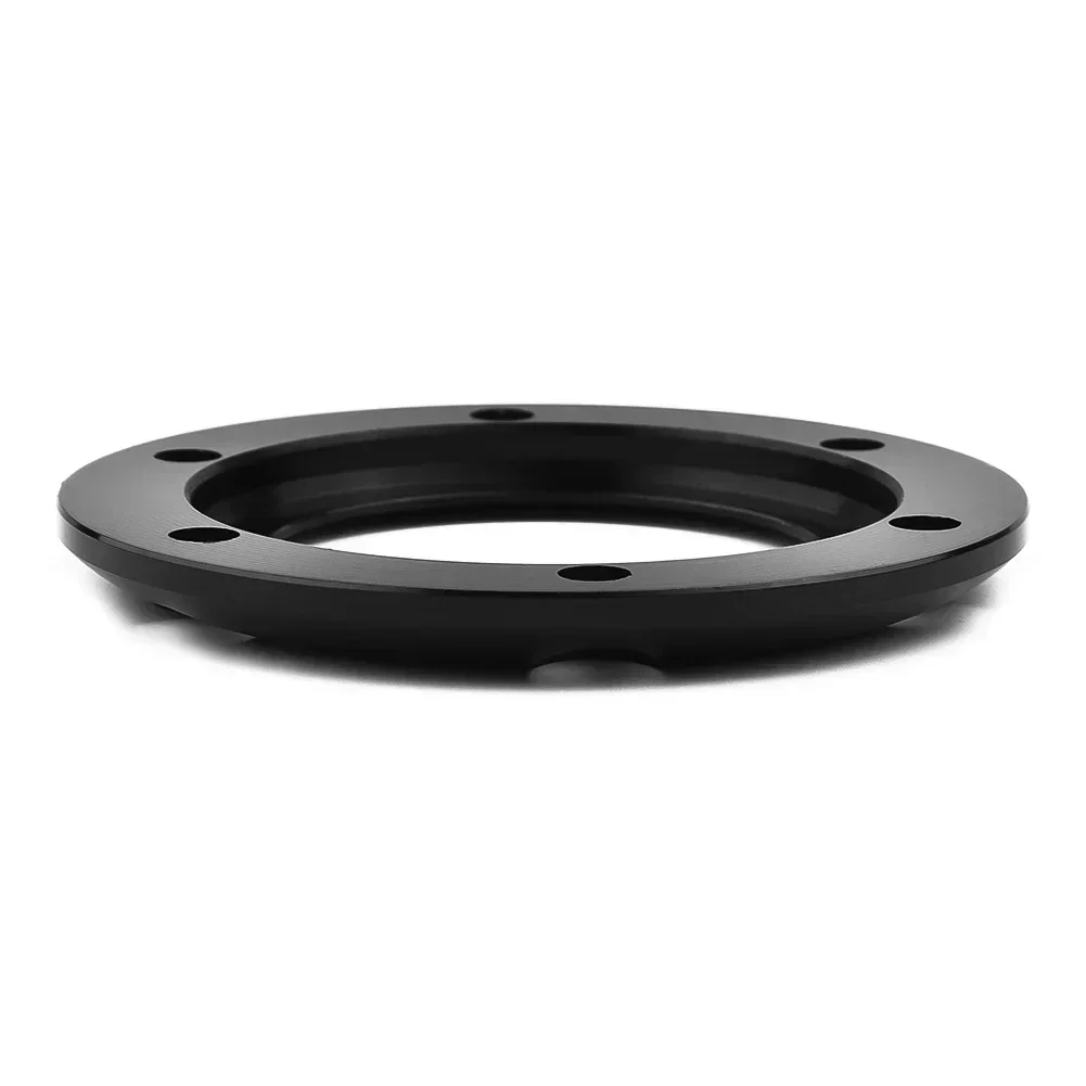 Bocina para MOMO/NRG, botón CENTRAL, herramienta negra que reemplaza el volante del coche 121810-01B, 84mm, accesorios de carreras, anillo práctico