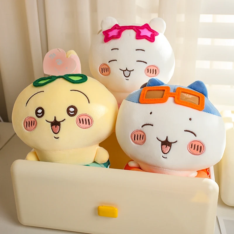 Serie estiva Chiikawa Peluche Kawaii Usagi Bambola di pezza Hachiware Giocattoli Adorabilmente Immagine di cartone animato Decorazione della stanza Regalo di Natale per i bambini