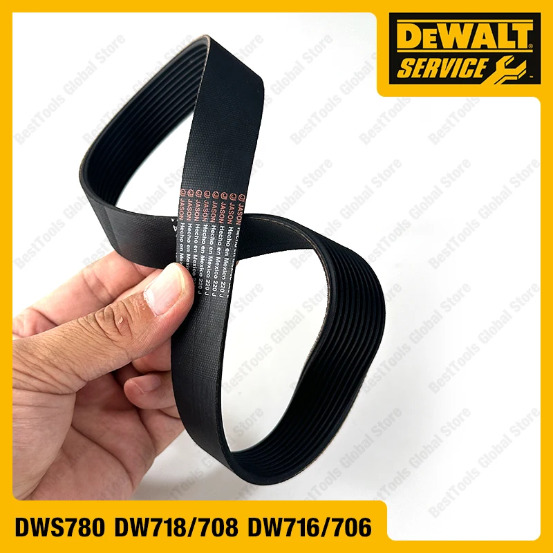 Rubber Drive Belt 153555-00 For DeWalt DHS716 DHS790 DW706 DW708 DW716 DW716 DW718 DWS709 DWS780 DWS782