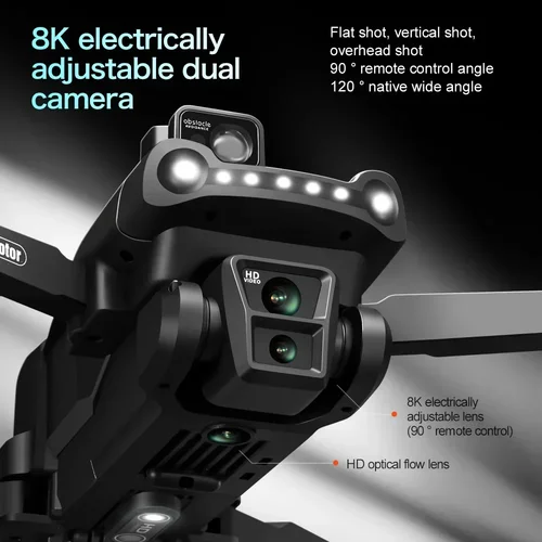 Imagen 2 del producto Xiaomi V198 GPS Drone 4K profesional HD Cámara Dual 5G Wifi fotografía sin escobillas plegable Quadcopter RC distancia 8K Dron Juguetes