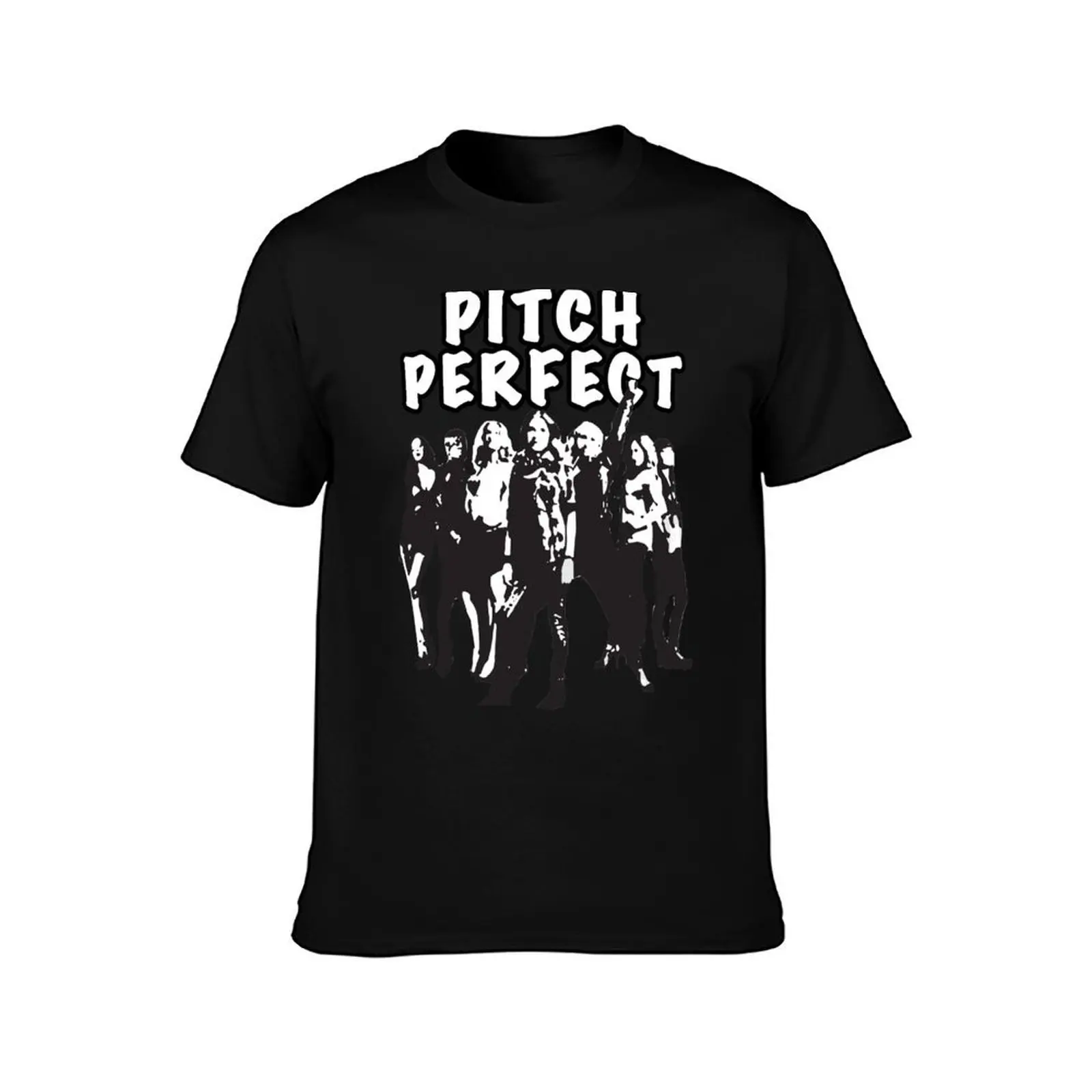 Pitch Perfect Cast Edit T-Shirt Big Size Short Sleeve Casual Top T-Shirt