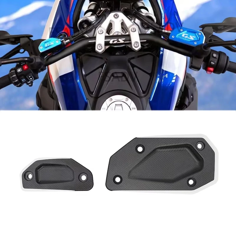 Für BMW R1300GS R1300 GS R 1300 GS ADVENTURE 2023 2024 2025 Motorrad Aluminium Vorderradbremse Kupplungsflüssigkeitsbehälter Kappen Abdeckungen
