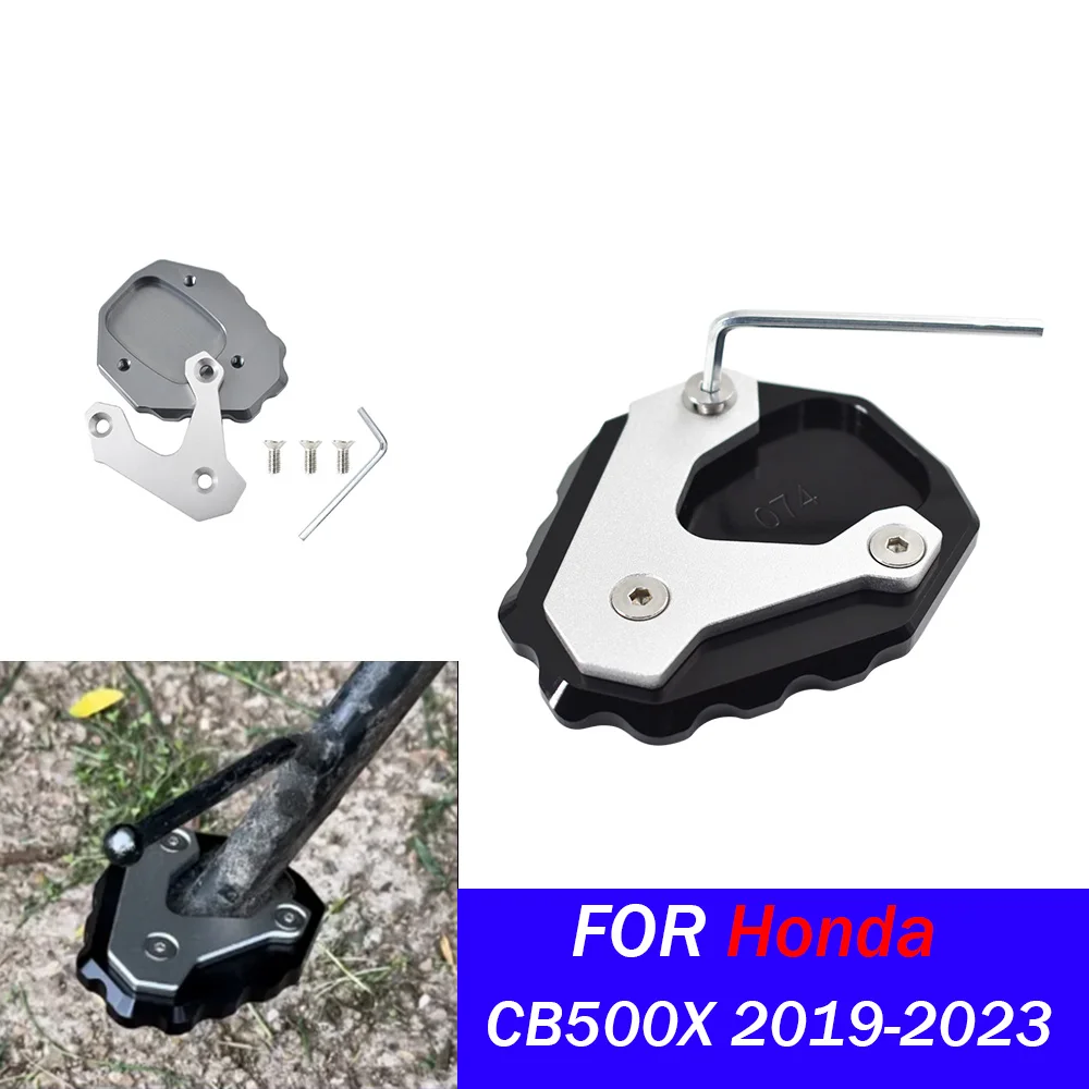 

﻿ Для Honda CB500X 2013-2023 подставка для ног, боковая подставка, удлинитель для CB 500X, опорная пластина для мотоцикла, детали для увеличения ﻿