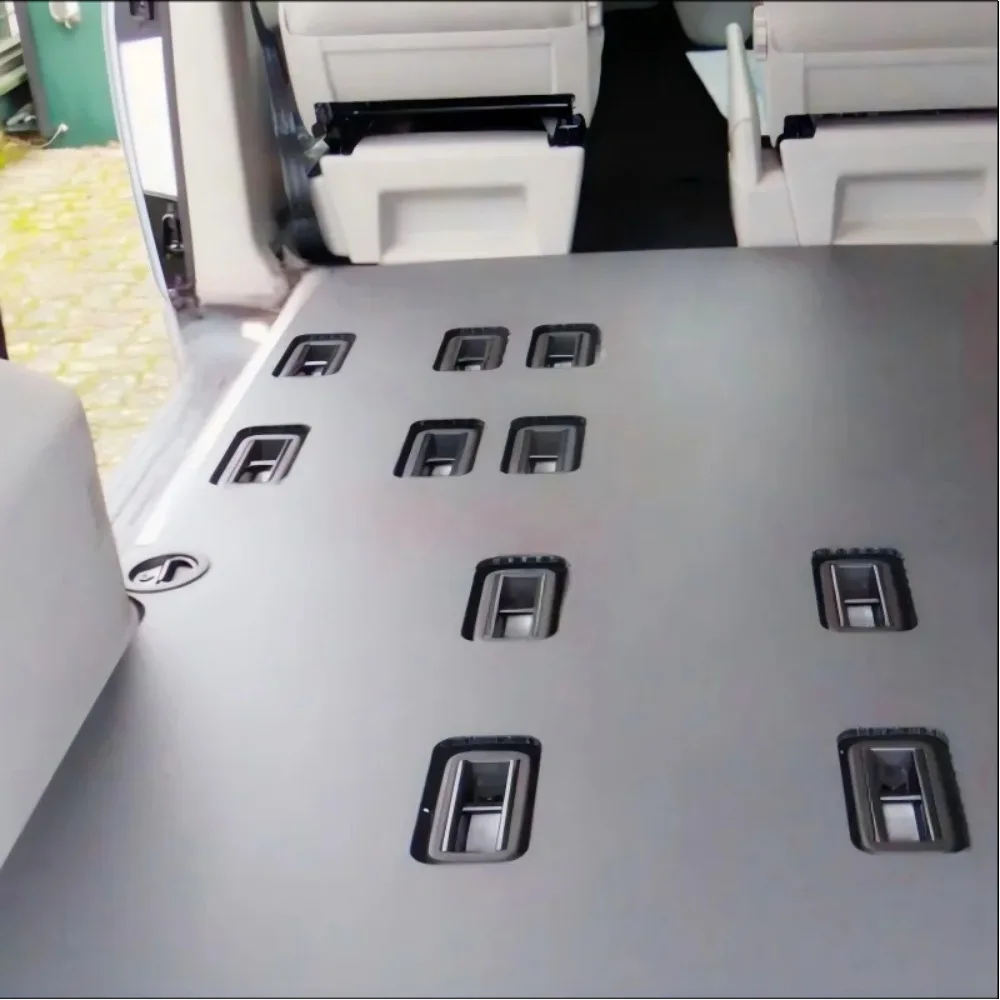 1Pcs Seat Rail Guide Cover Trim Slider Track Protector For Vw Volkswagen T5 T6 Transporter Caravelle RV Van Interior Accessories