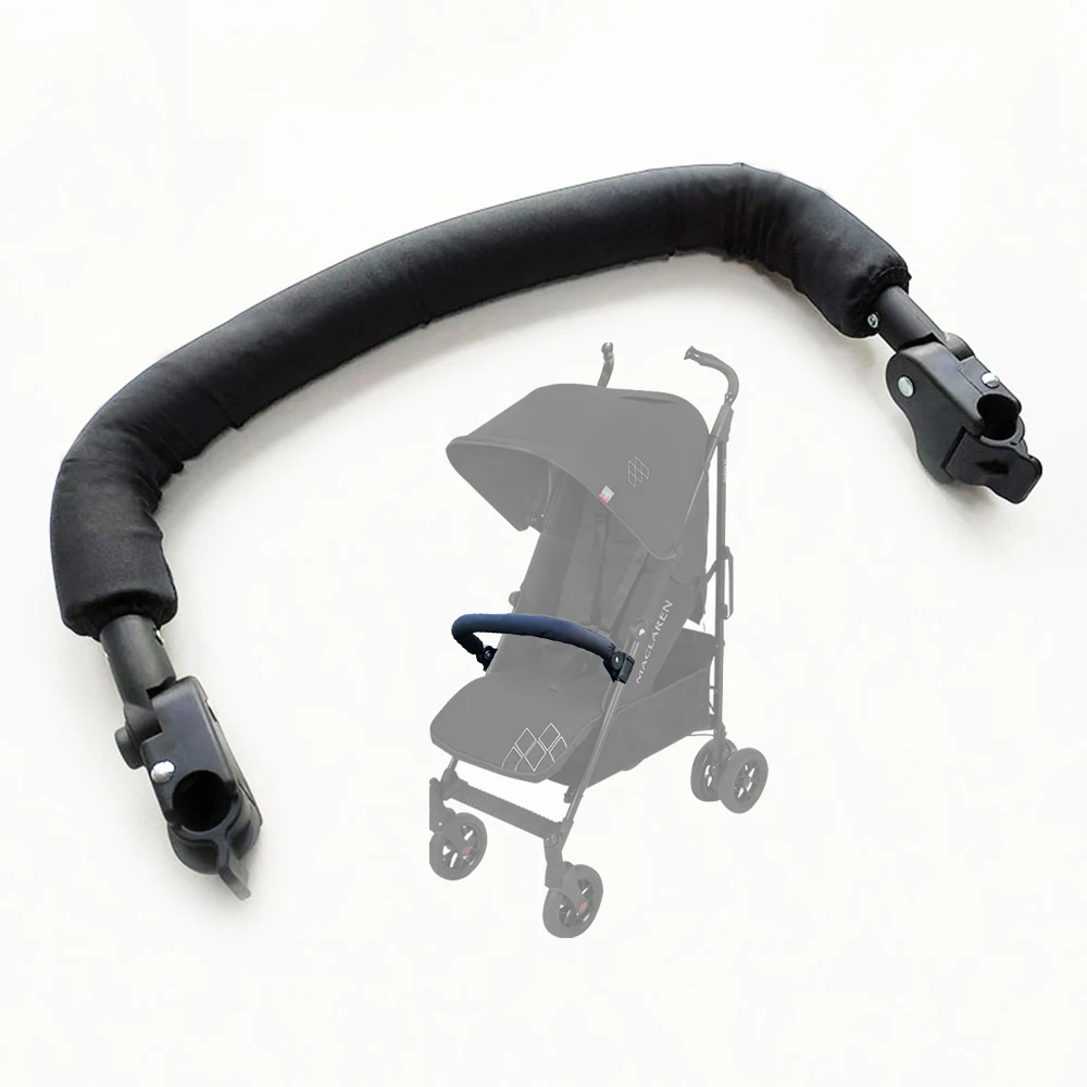 Custom Bumper Bar For Mac Techno XT/XLR Buggy Safety Bar Rigid Adjustable Clamp Replacement Armrest Baby Stroller Accessories