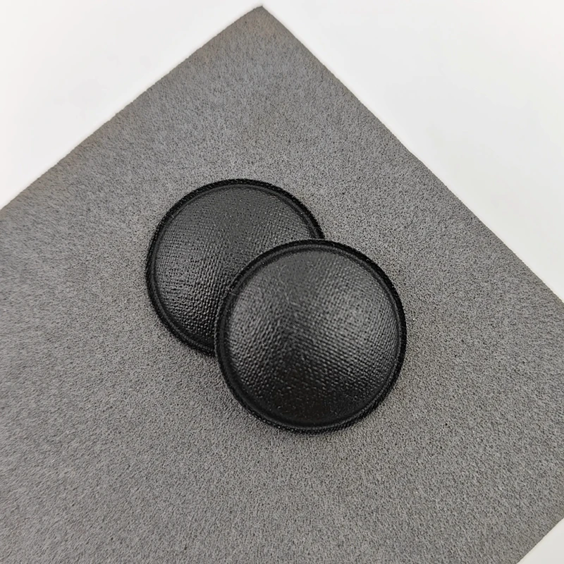 2PCS 25mm Audio Speaker Dust Cap Subwoofer Loudspeaker Cloth Fabric Dome Cone Cover  Audio Speaker Dust Cap Subwoof