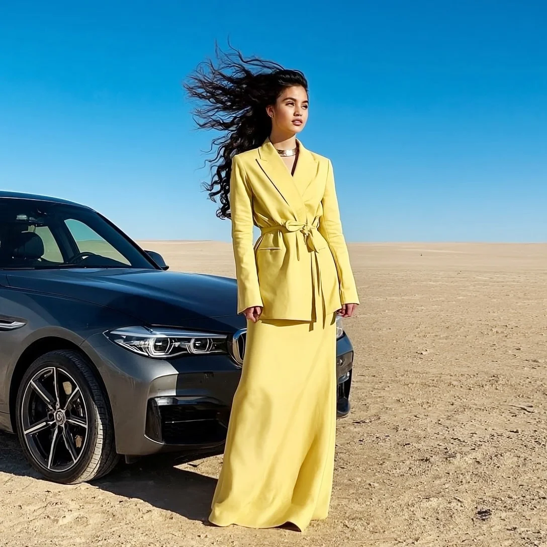 Yellow Two Pieces W… - image