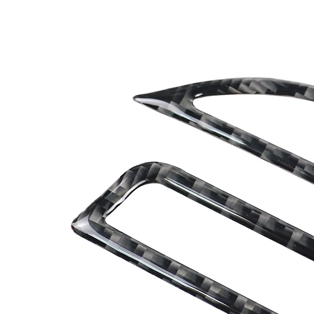 

Carbon Fiber Air Conditioner Outlet Decal Durable Lightweight Styling Accessories Car Sticker Personalized Chic Easy