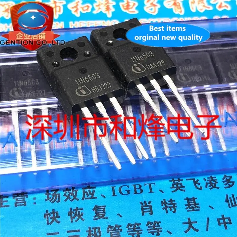 

10pcs 100% orginal new 11N60C3 SPA11N60C3 TO-220F 600V 11A