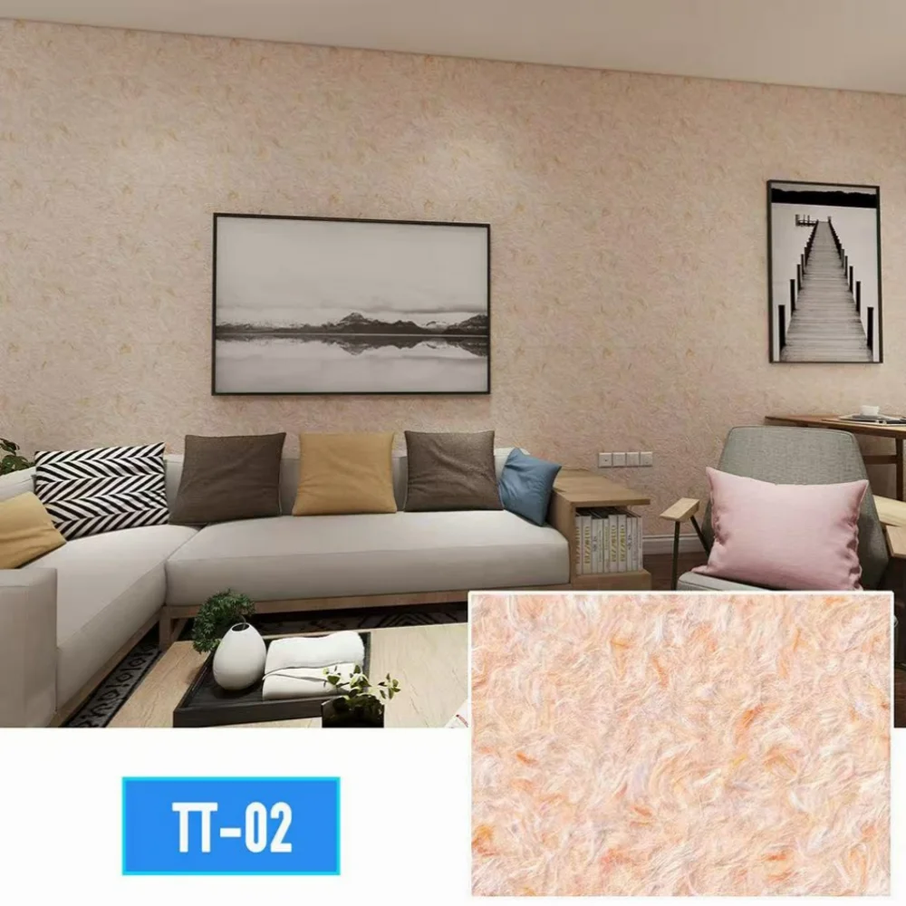 

Настенное покрытие из растительных волокон, прочный растительный клей, порошок, настенная грязь, поглощающая шум, теплоизоляционное покрытие для стен, жидкие обои