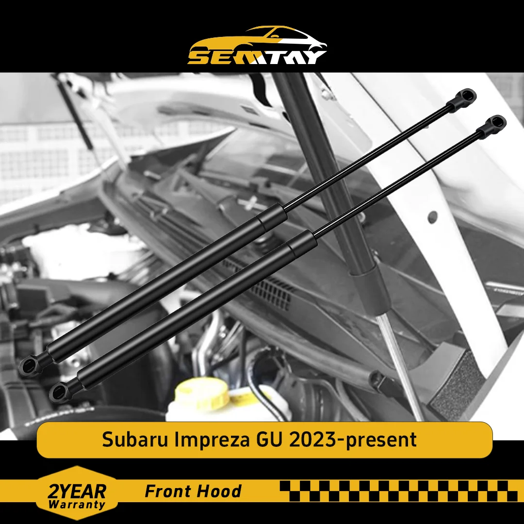 

Стойки капота SEMTAY для Subaru Impreza GU 2023-настоящее время, вспомогательные пружинные амортизаторы подъема капота, поддерживающие автозапчасти