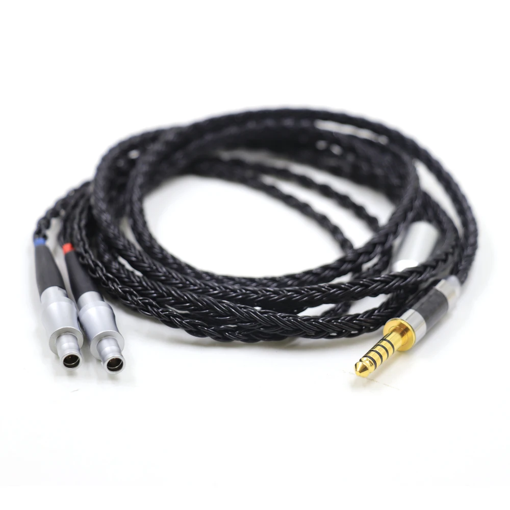 Высококачественный 16-ядерный 99% 7N OCC кабель для наушников Sennheiser HD800 HD800s HD820s HD820 Enigma Acoustics Dharma D1000