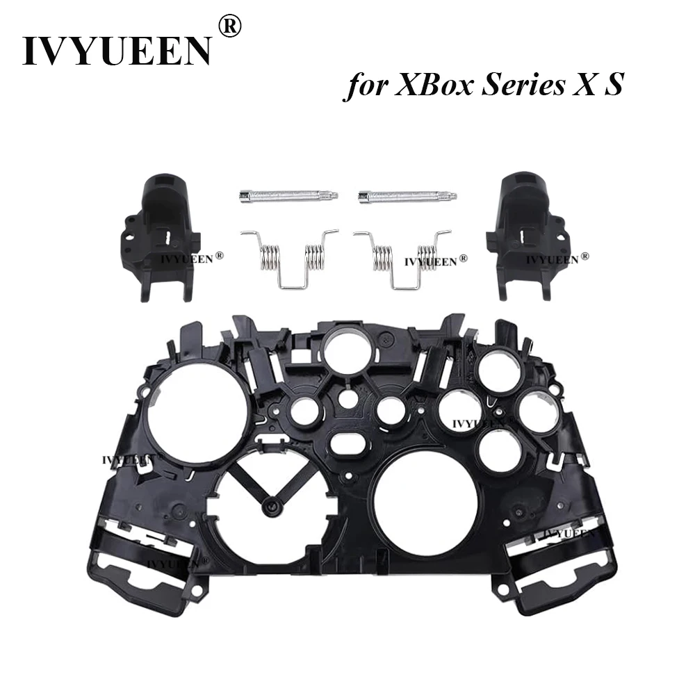 IVYUEEN Plastic Middle Frame for Xbox Series S X Controller Gamepad Housing Shell Inner Holder Case Repair Game Accessories