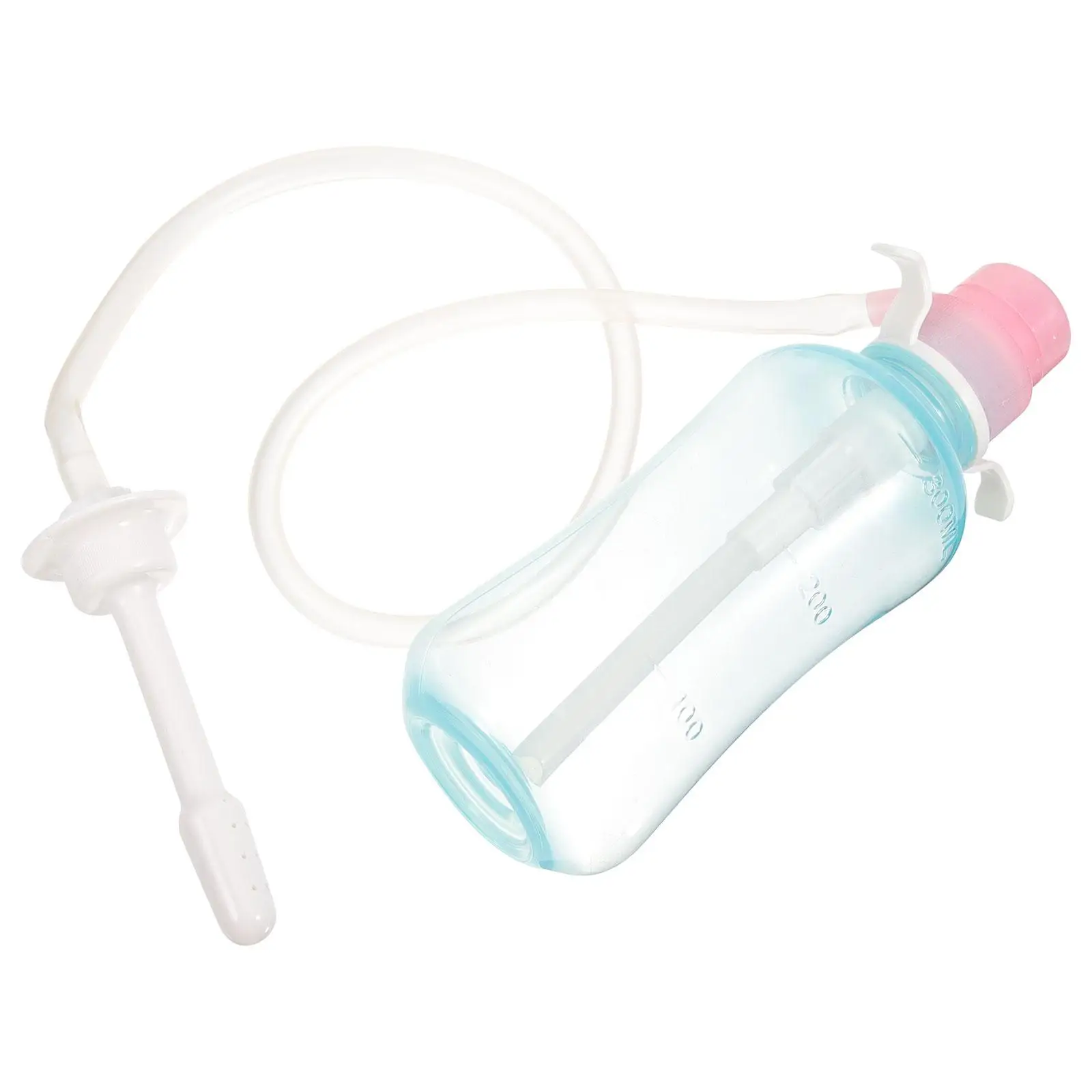 Plastic Reusable Bottles Women Manual Pressure Cleaning System Travel Hygiene Tool