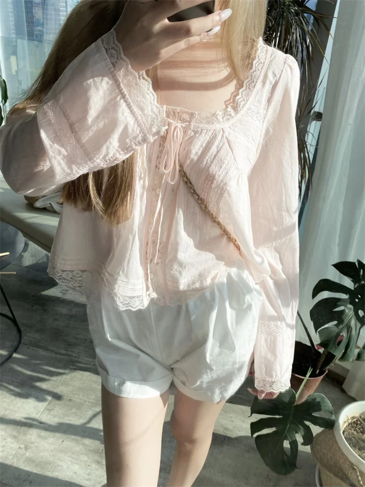 

Susan Organic Cotton Long Sve irt Женский свободный крой с тонкой строчкой, круглый топ Ne ort Length