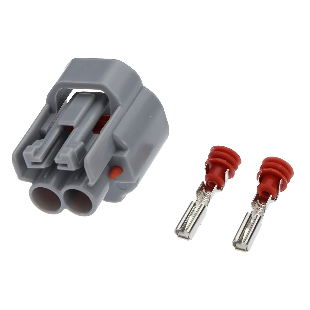Conector fêmea do alojamento Plug para Toyota, cablagem elétrica, 2 pinos Way, Injector para Toyota, 2,0mm, 2 pinos, 2 conjuntos, 5 conjuntos, 6189-0031